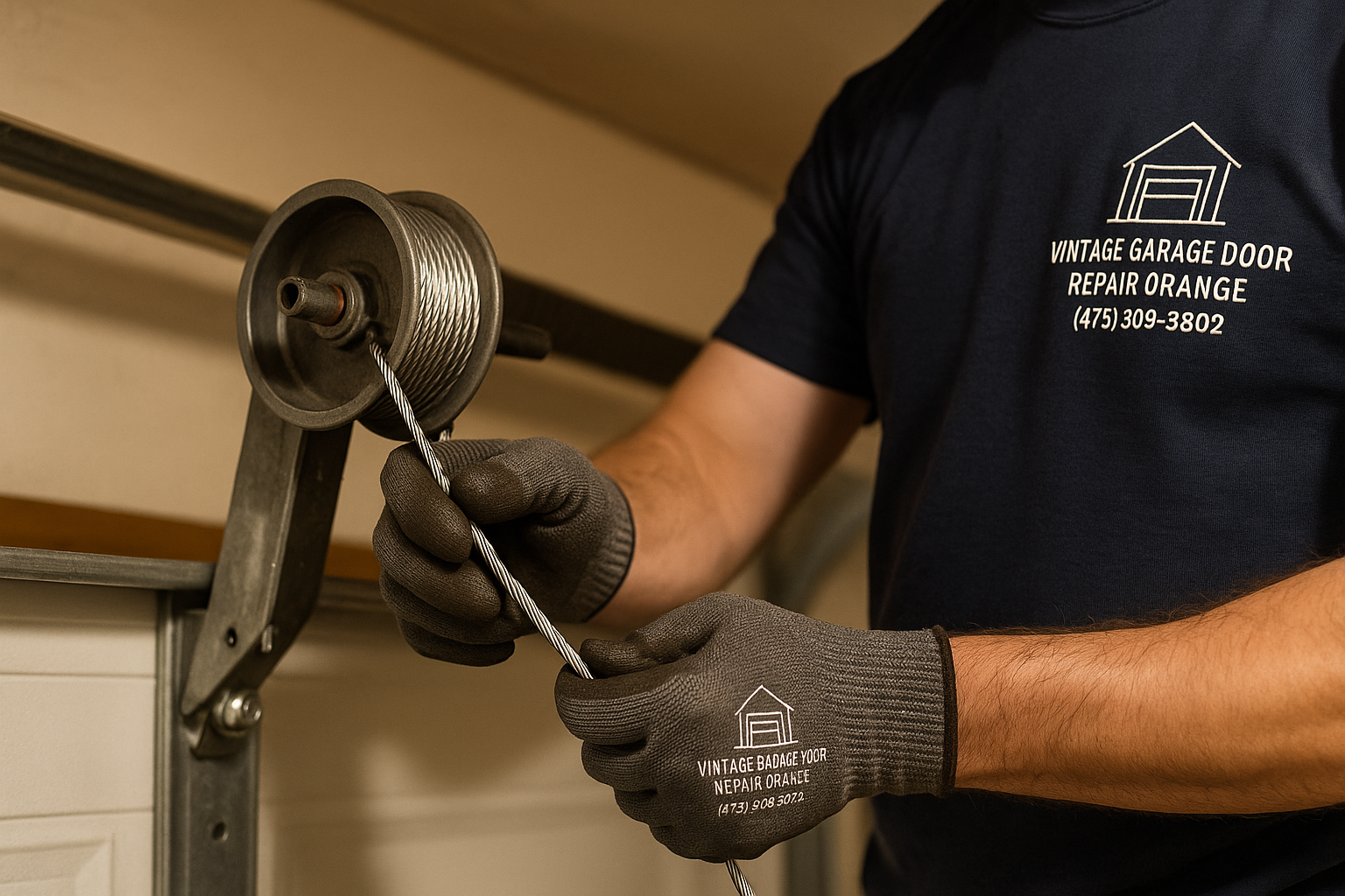 Garage Door Cable Repair in Knightsen