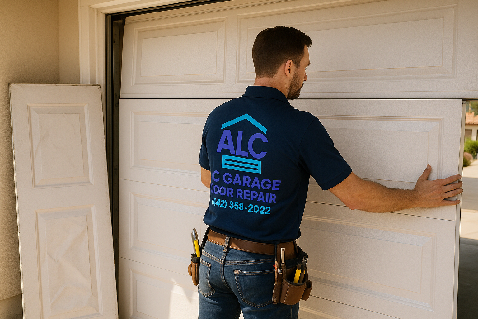 Garage Door Panel Replacement in Cameron Park