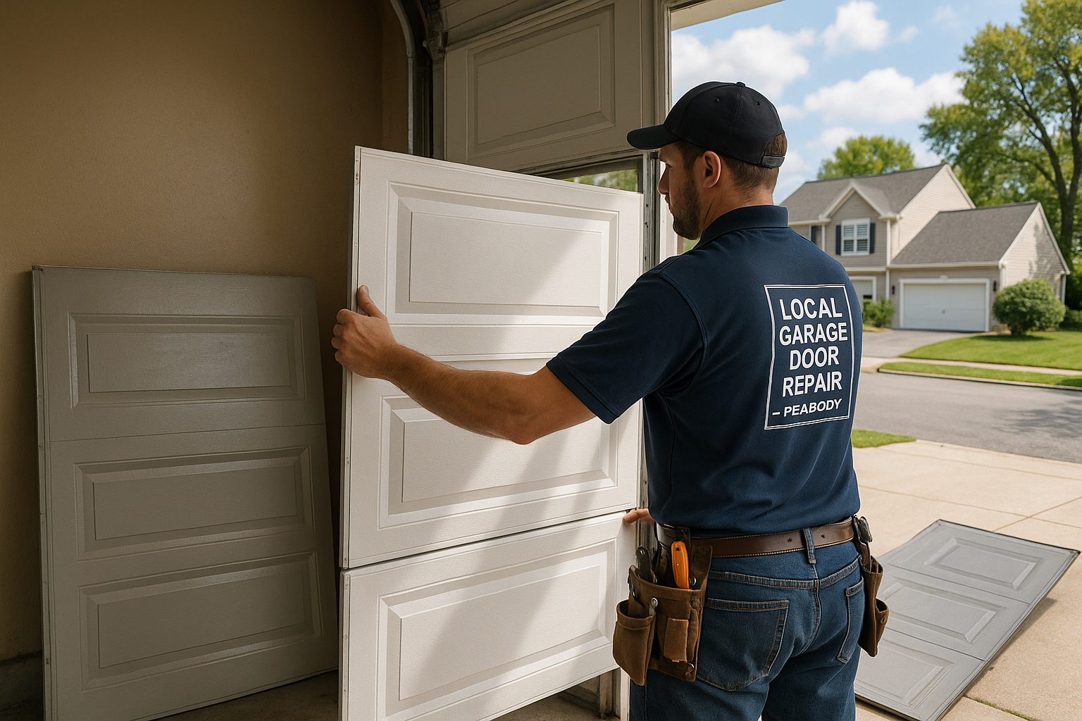 Garage Door Panel Replacement in West Sacramento