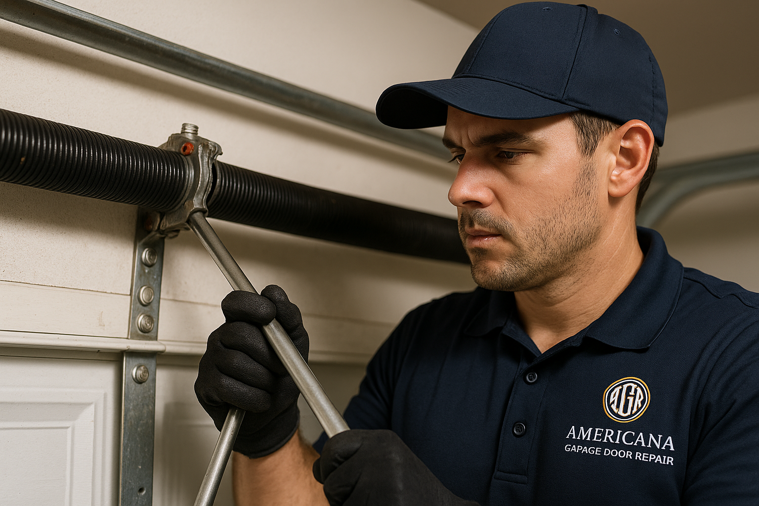 Garage Door Spring Repair in Jackson
