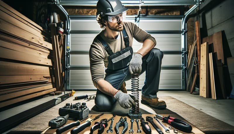 Garage Door Spring Repair service in Sacramento