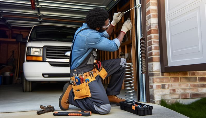 Garage Door Spring Repair service in West Sacramento