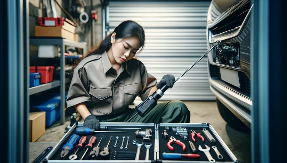 Our professional garage door spring repair process